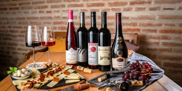 Degustácia slovenských vín aj s pohostením pre dve osoby v Trnavskej vieche