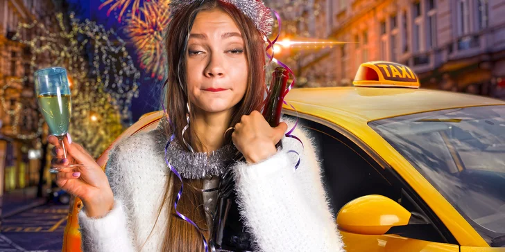 V taxíku uvidíte místa, která jste dosud po cestě domů nikdy nepotkali.