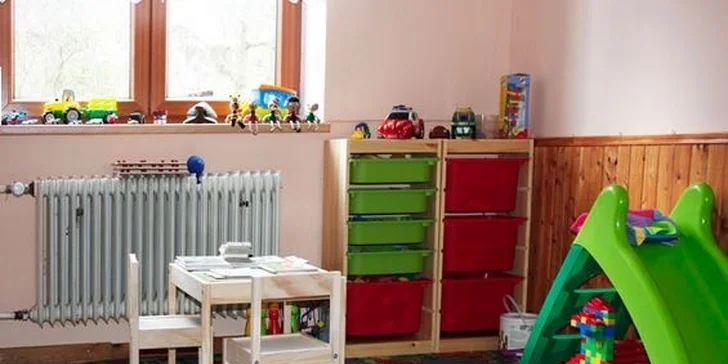 Vaše děti můžou trucovat v dětském koutku.