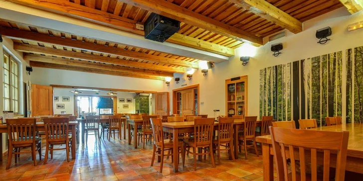 Do restaurace si můžete zajít i na večeře.