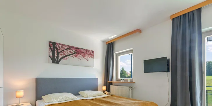 Apartmán má kapacitu pre dvoch dospelých a až dve deti.