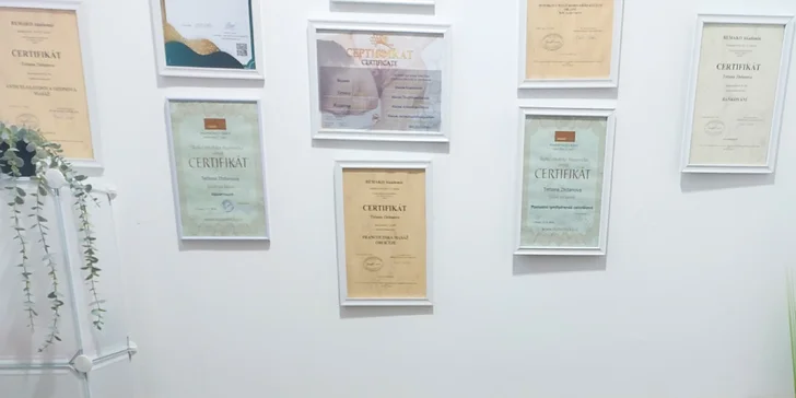 Na výběr máte masáž boků, břicha a třeba i rukou, stehen a hýždí nebo permanentky na 5 či 10 návštěv.
