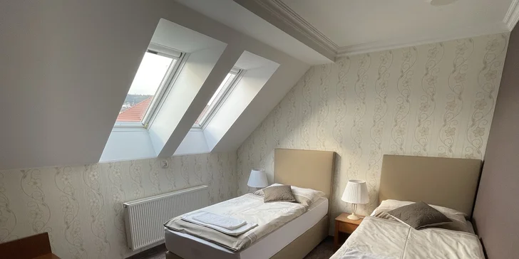 Na výber máte aj rodinný apartmán, ktorý pozostáva z dvoch izieb.