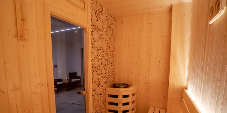 Nechybí ani suchá sauna a infrasauna.