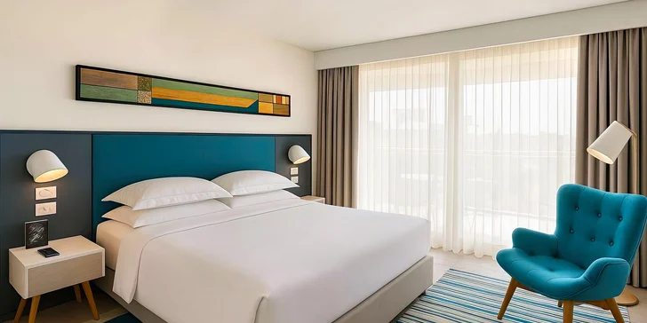 V 5* hotelu Sousse Pearl Marriott Resort & Spa si užijete pohodovou dovolenou.