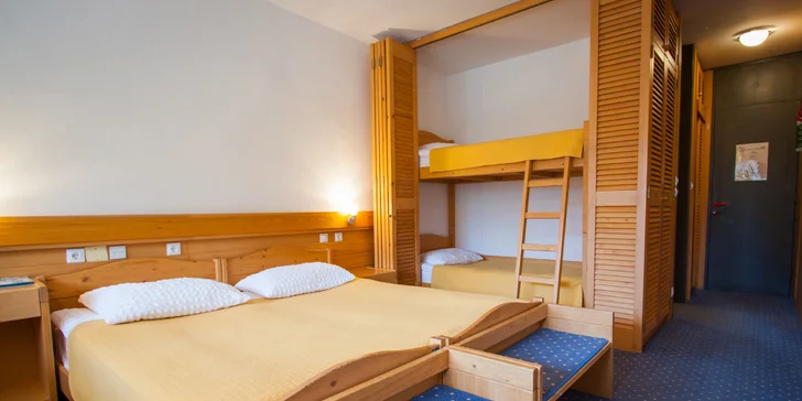 Na výběr jsou také pokoje s balkonem.