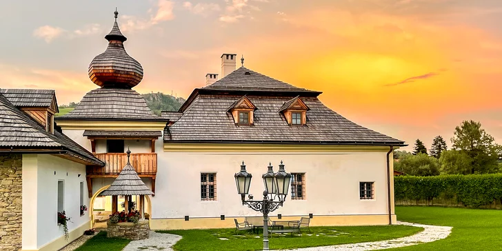 Rozprávkový pobyt s wellness v barokovom kaštieli obklopenom anglickým parkom