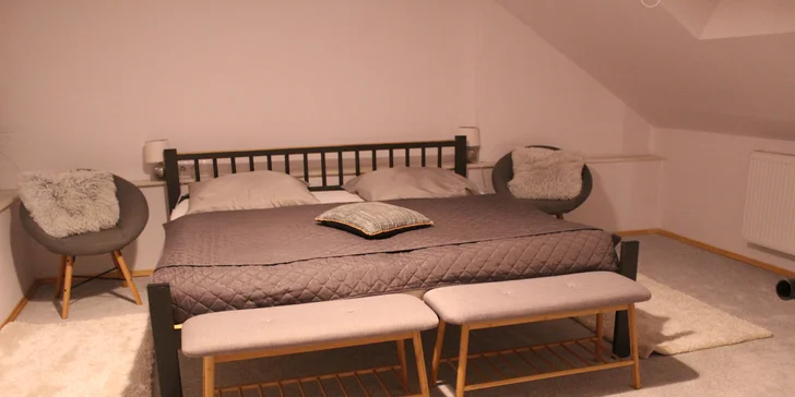 Součástí jednoho z pobytových balíčků je i 50% sleva na privátní wellness. 