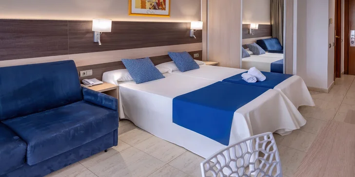 Ve 4* hotelu 4R Regina Gran budete mít připraven útulný pokoj.