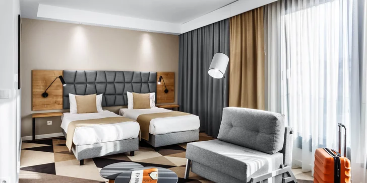 Jistě vás potěší, že check out je v hotelu až do 12:00. 