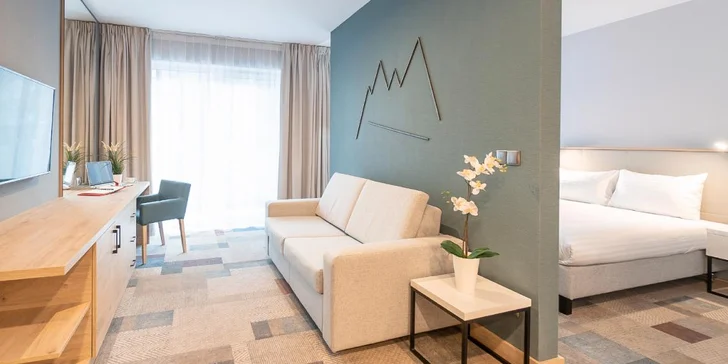 Vybrat si můžete ze 3 druhů pokojů – Standard ve dvou verzích (30 m²) a Junior Suite (40 m²).