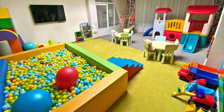 Nejmenší návštěvníci budou dovádět v dětském koutku, pro děti je to tu obecně skvěle zařízené. 