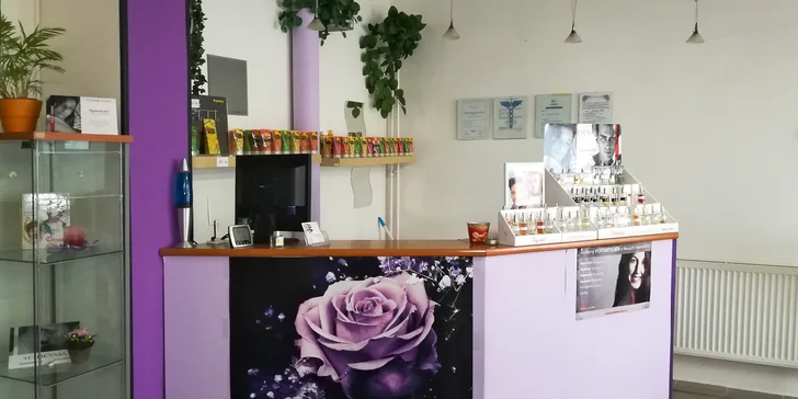 Vyberete si ze tří druhů voňavých masáží, a to z antistresové, uvolňující nebo masáže pro ženy.