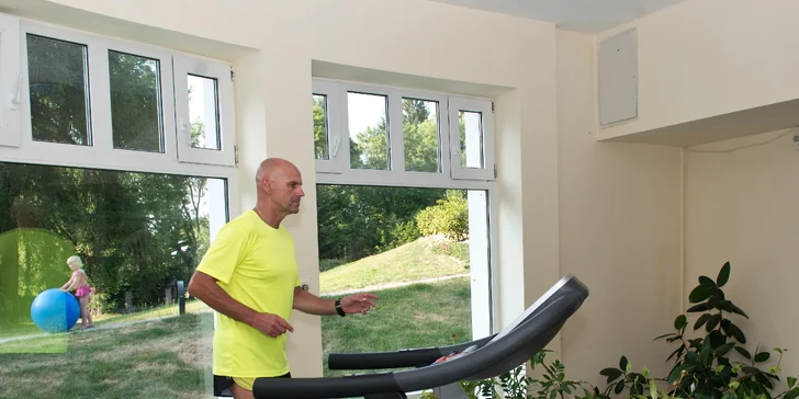 Majú tu aj vybavené fitness.