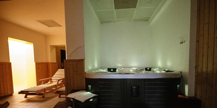 Vstupy do wellness si můžete přikoupit za zvýhodněnou cenu.