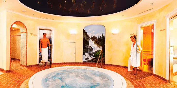 A také do hotelového wellness můžete kdykoli. 
