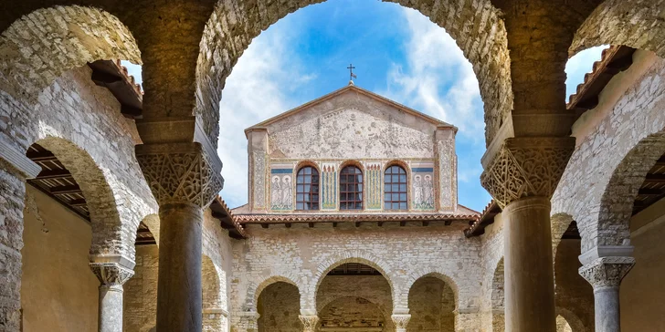 Bazilika v Poreči je na senzamu UNESCO.