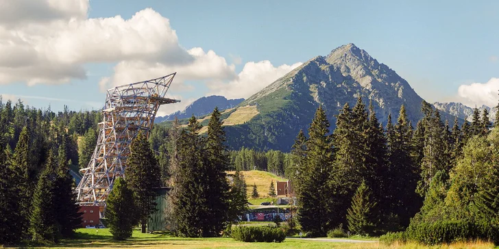 Vstupy na vyhliadkovú vežu TATRAS TOWER pri Štrbskom plese či jazda toboganom