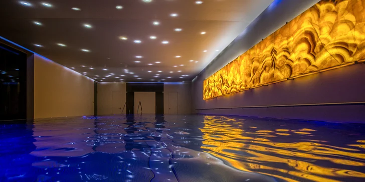 Do hotelového wellness máte volný vstup. Je tu bazén, fitness a saunový svět. 