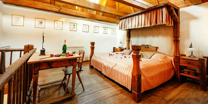 Romantický pobyt ve staré vodárenské věži: absolutní romantika a kouzelné prostředí jen pro vás dva