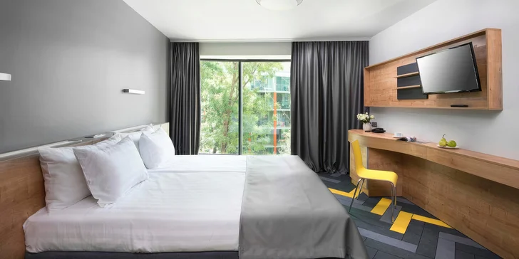 Bydlet budete v příjemném hotelu HDV Bor asi 100 metrů od centra letoviska.