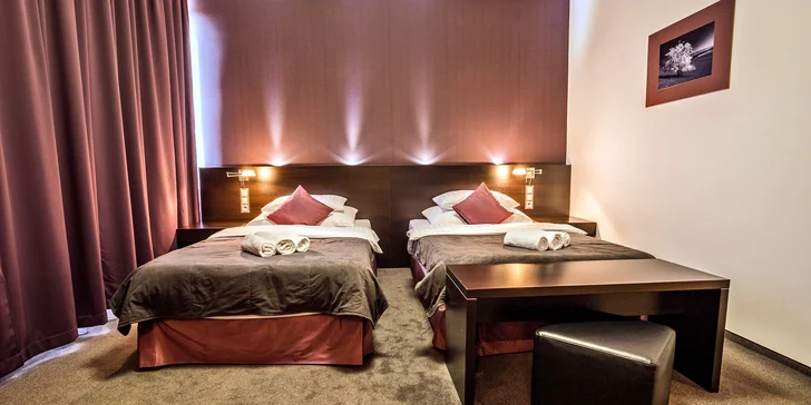 Můžete se těšit na odpočinek v luxusním pokoji kategorie Business.