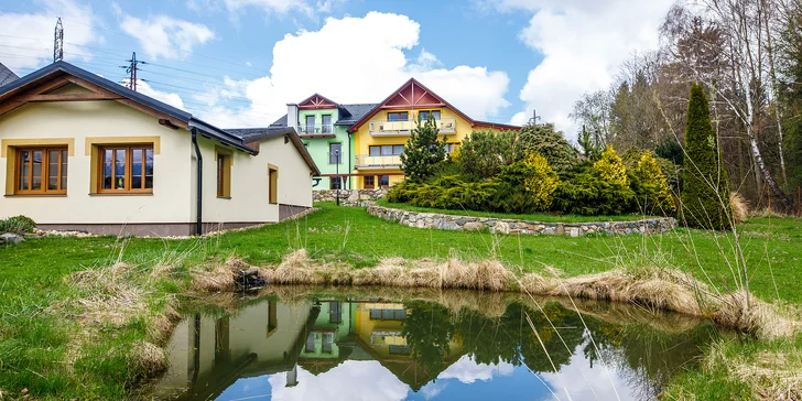 Pobyt v Jeseníkoch s raňajkami alebo polpenziou, minigolfom aj vstupom do wellness