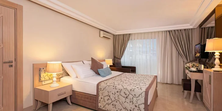 Hotel Xperia Saray Beach představuje exkluzivní spojení plážového komfortu a bezprostřední blízkosti tepajícího letoviska Alanye. 