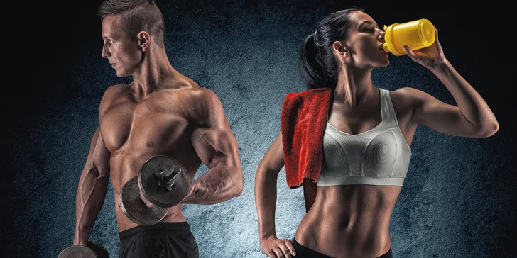 Měsíční VIP permanentka do fitness + 70 minut slunění v soláriu zdarma