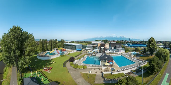 AquaCity vonkajšie bazény