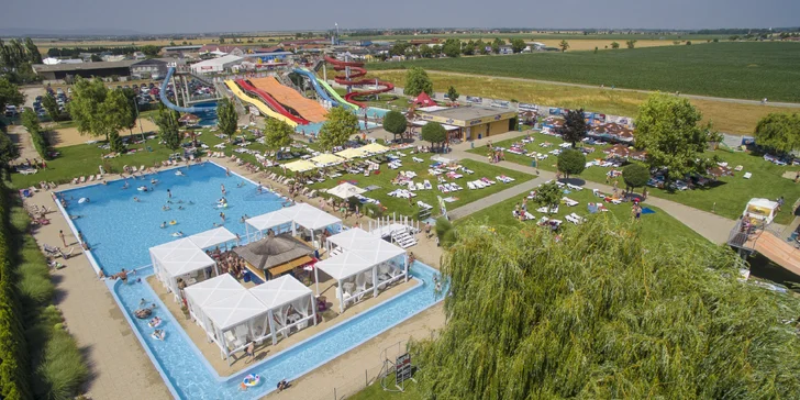 U většiny pobytových balíčků máte do aquaparku vstup na 3 hodiny v ceně.