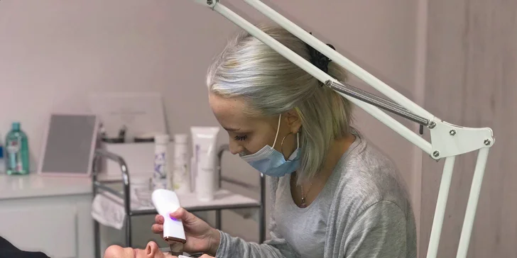 Pri ošetrení bude použitý aj účinný kozmetický ultrazvuk - Skin Scrubber