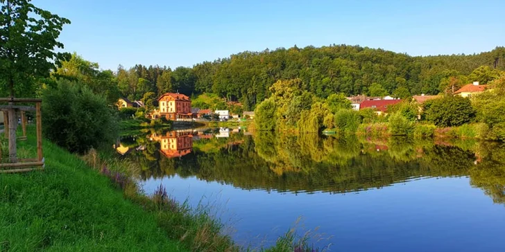 Z hotelu budete mít nádherný výhled na řeku.