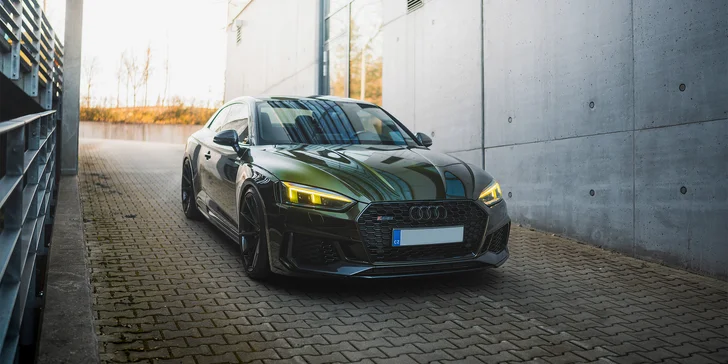 Zapůjčení Audi RS5 600 koní na 24,48 nebo 72 hodin