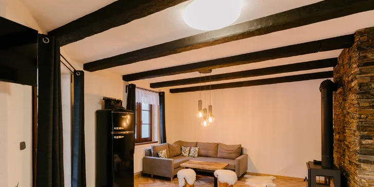 Strávit tu můžete až 12 perfektních nocí. (Apartmán 1)