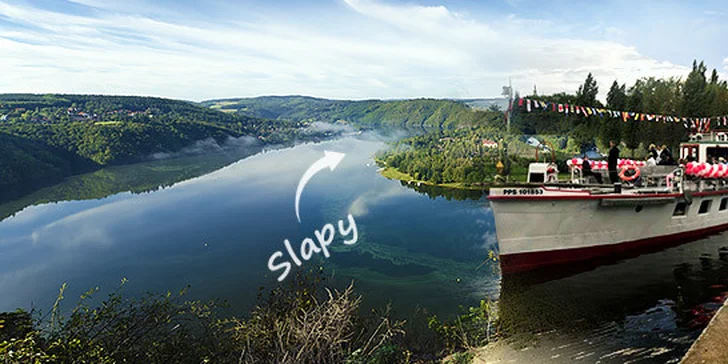 Úžasná plavba na Slapy historickým parníkem