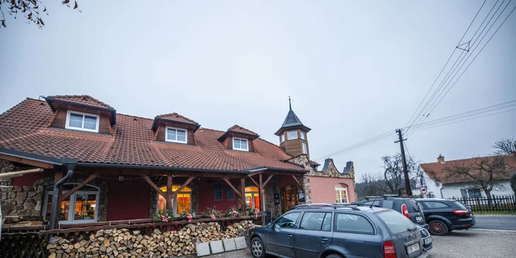 Rodinný penzion s restaurací je ideální výchozí místo pro vaše výlety.