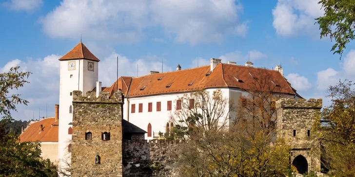 Hotel sa nachádza kúsok od hradu Bítov.