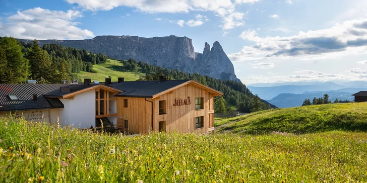 Pojeďte za krásami Dolomit: pobyt ve 4* hotelu Seelaus s neomezeným wellness a regionální polopenzí