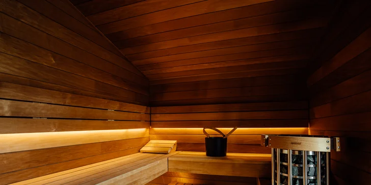 Fínska sauna v Relax Poludnica
