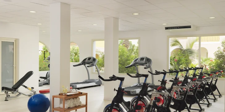 Do fitness máte neomezený vstup. 