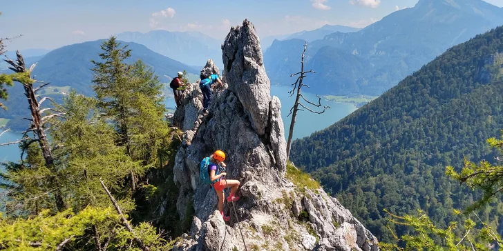 Via ferrata na Drachenwand je po právu považována za jednu z nejkrásnějších v celém Rakousku. 