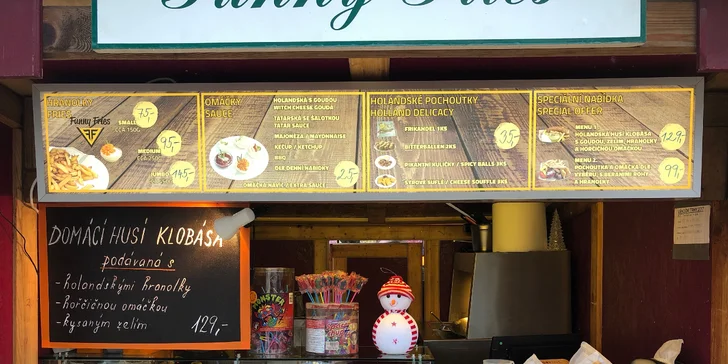 Svůj stánek mají Funny Fries na náměstí Míru, a to od 17. 3 do 2. 4. 2018.