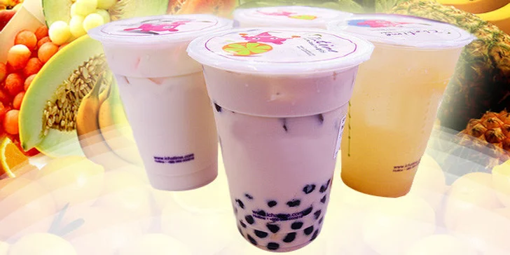 Originální Bubble tea a zákusek pro dva