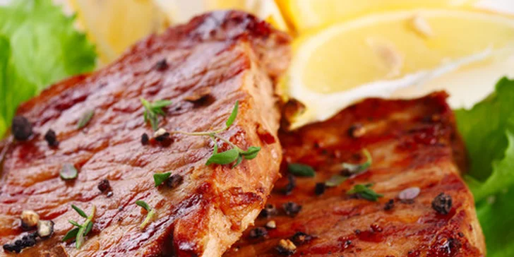 Večeře pro dva. Masový grill mix nebo salát caesar
