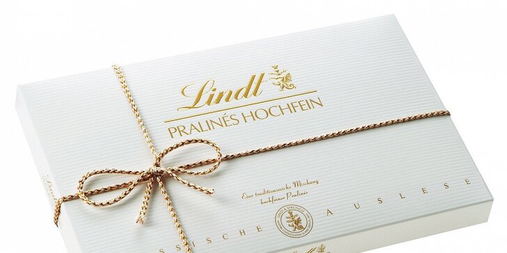Výtečné čokoládové pralinky Lindt Hochfein Pralinés