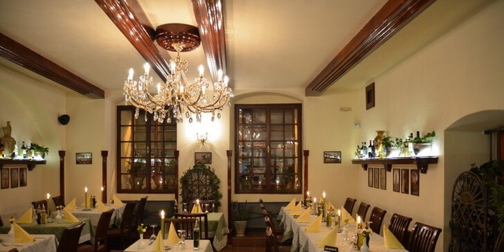 40% sleva na jídlo i nápoje v pravé italské ristorante