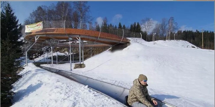 3 nebo 10 jízd na skvělé bobové dráze