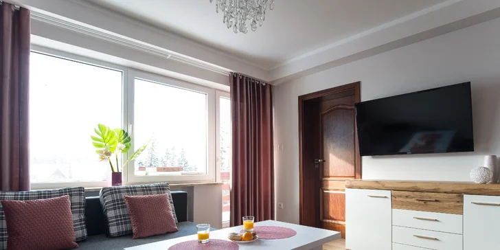 Na výber máte až 10 apartmánov, stačí si zvoliť ten správny pre vás.