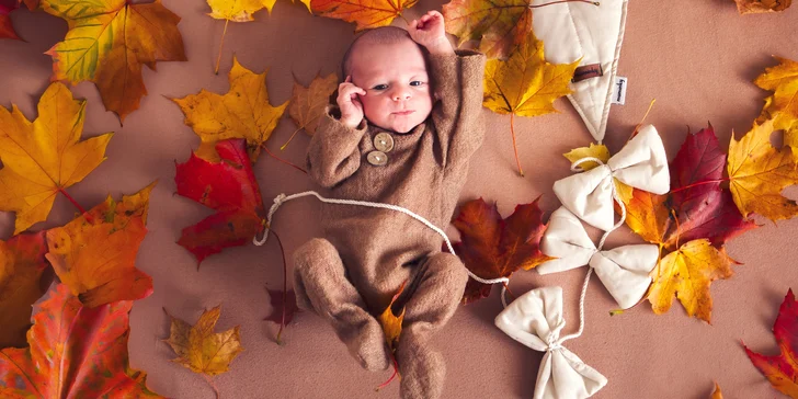 V případě newborn varianty je možné fotit i u vás doma.